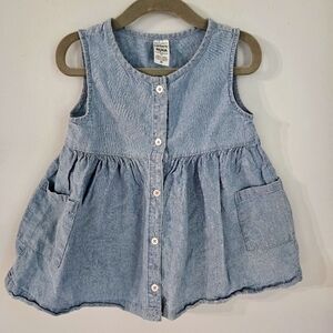 Carter's denim girls top